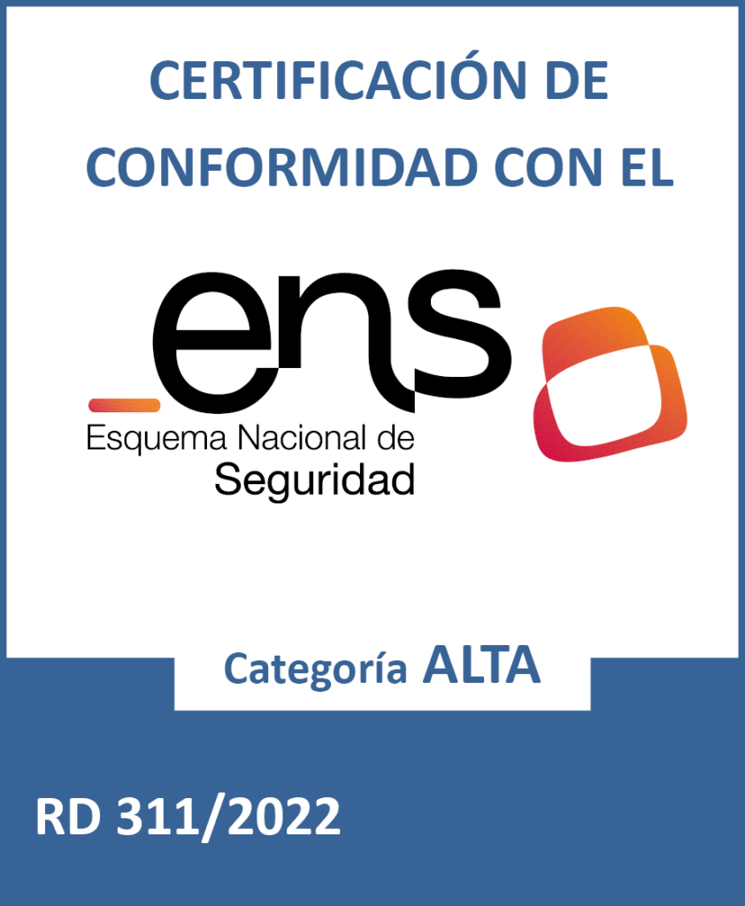 ENS Certificación Alta RD311-2022
